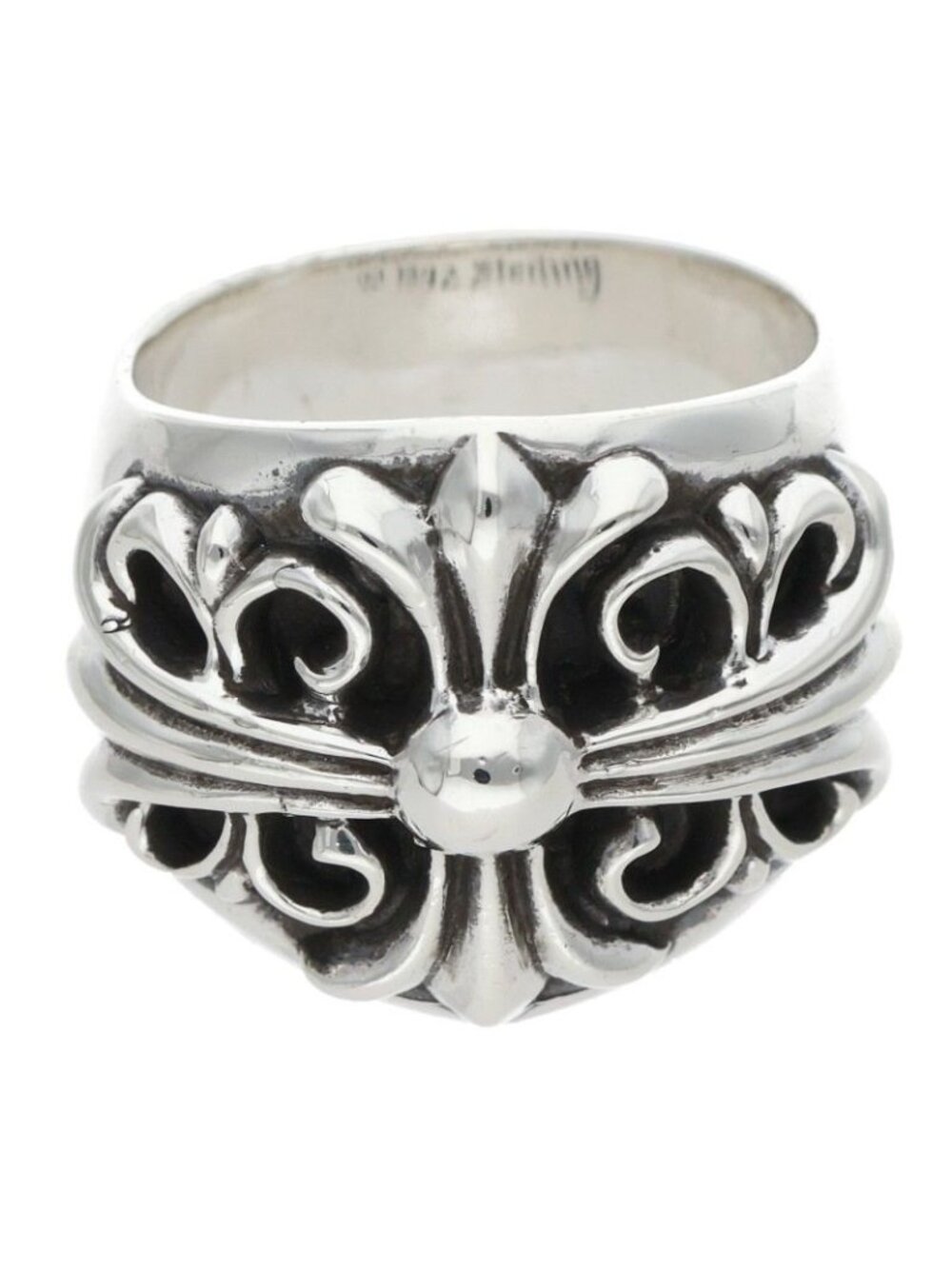 Chrome Hearts Keeper Silver Ring